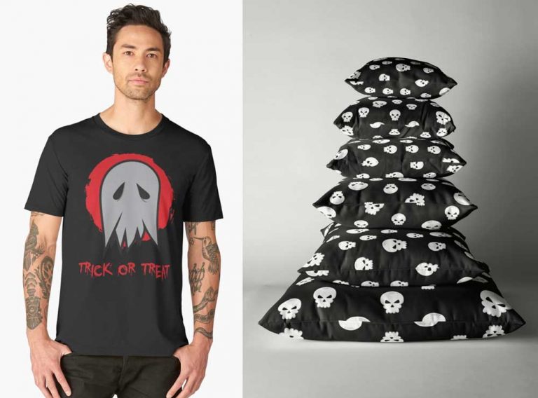 horror merch sites